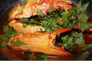 Ghẹ sốt me chua cay